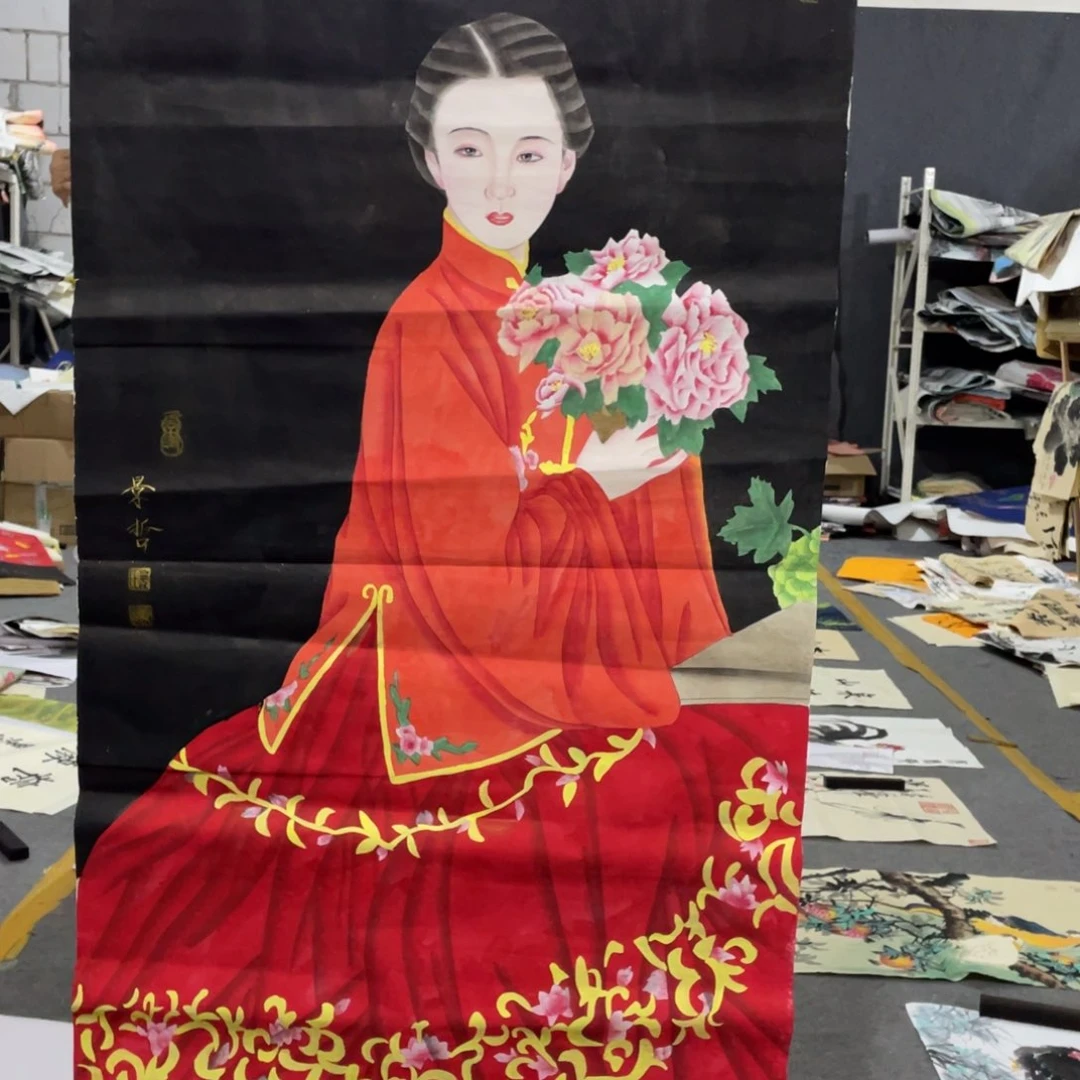 年画和绘画作品的创作