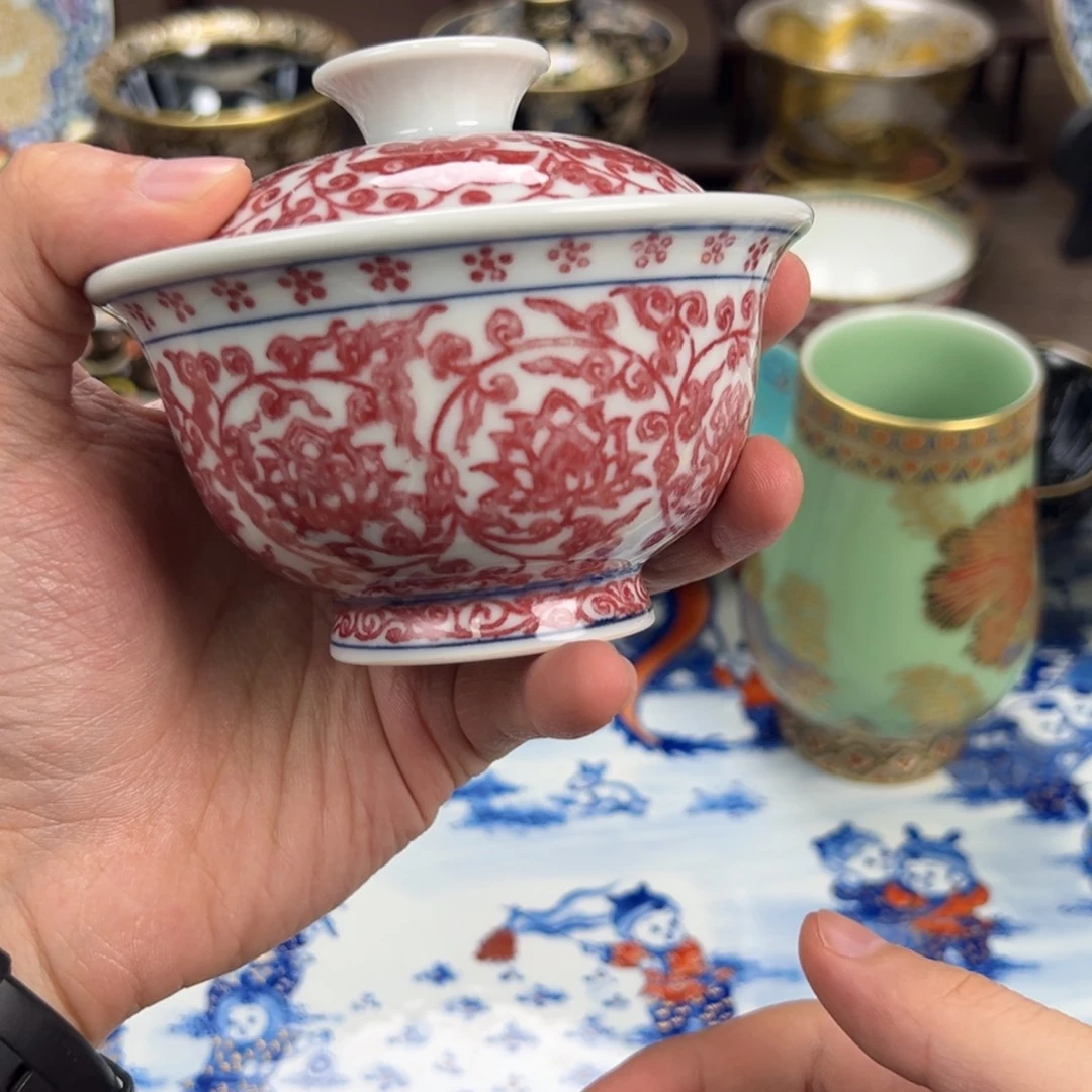 瓷片景德镇手工手绘陶瓷