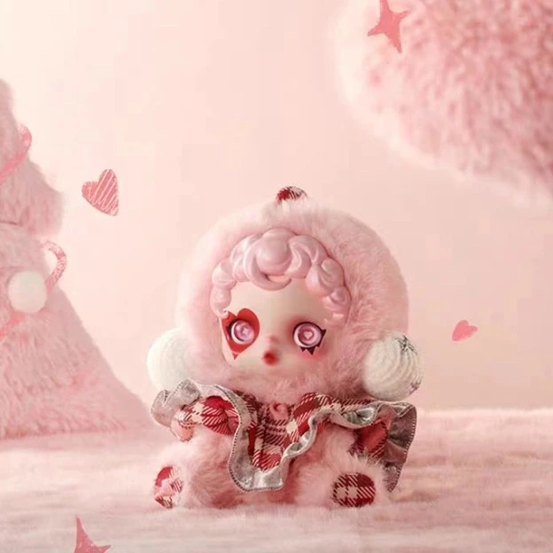 SKULLPANDA冬日乐章系列毛绒公仔SP搪胶毛绒