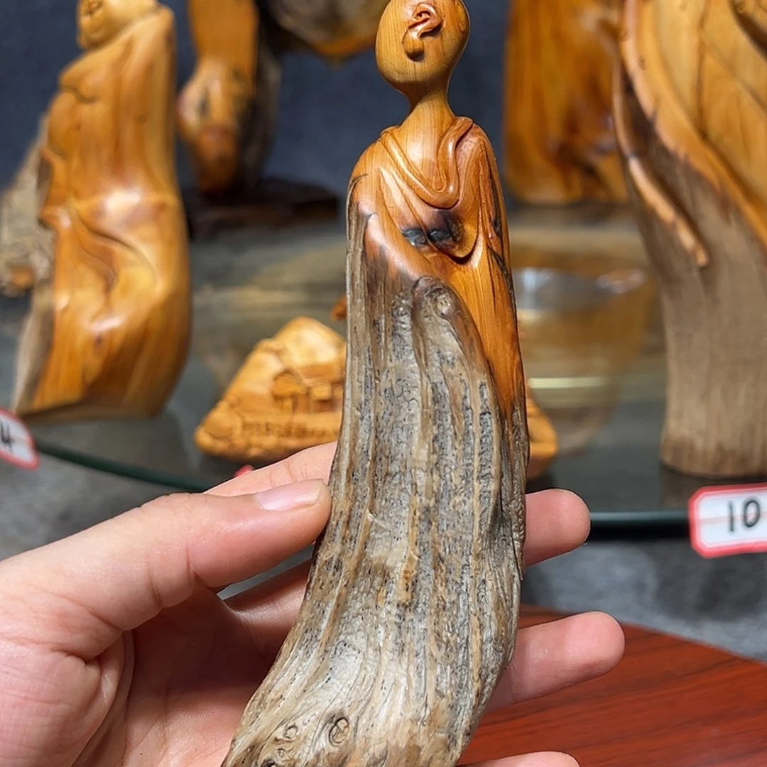 柏木（崖柏）崖柏木手把件摆件