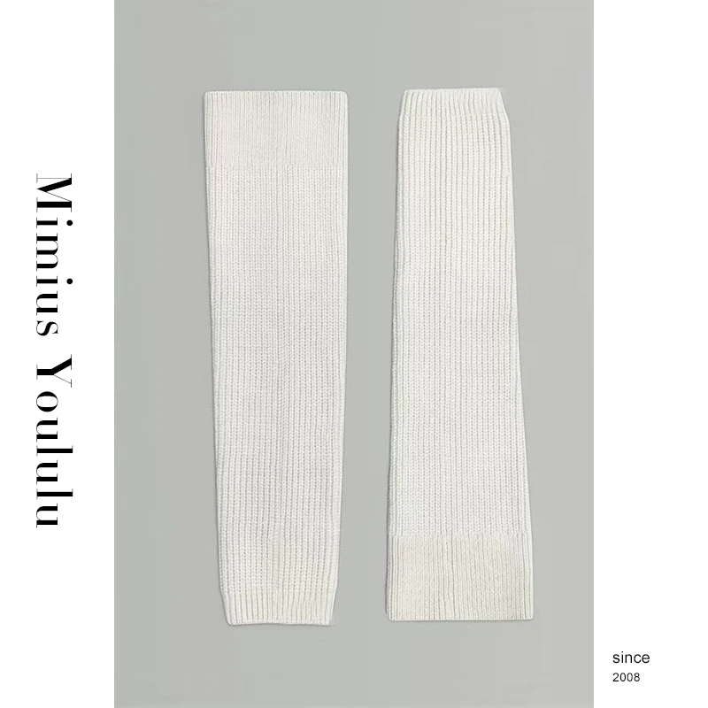 【mimius】七七 Ribbed Knit 罗纹针织袜套 WF10326