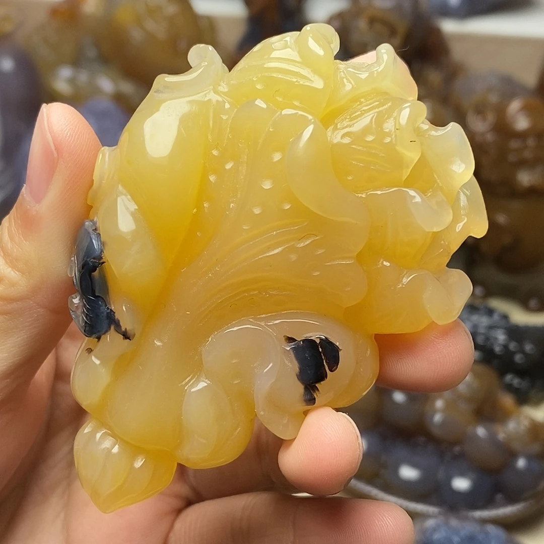 玛瑙/玉髓未镶嵌把件