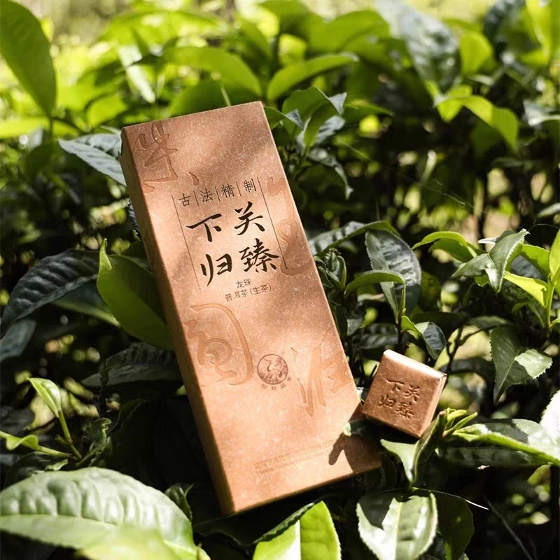 下关沱茶2025年下关归臻龙珠古树茶云南普洱生茶昔归茶区茶叶96g