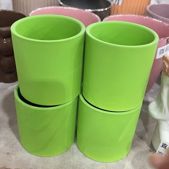 多肉绿植陶瓷花盆9.9包邮