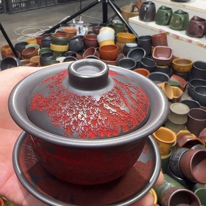 茶杯紫砂全手工紫砂