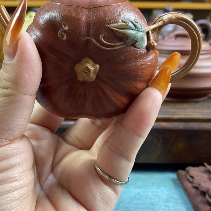 猪***红紫砂茶壶原矿紫砂壶系列产品
