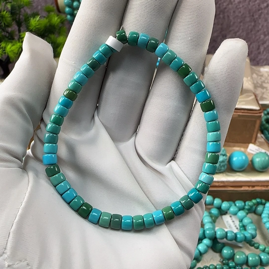 绿松石未镶嵌4mm➕手串