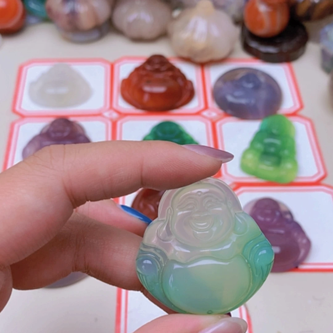 【闪购商品】未镶嵌玛瑙/玉髓珠宝半成品精*