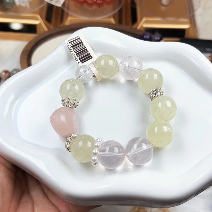 银S925镶嵌珠宝半成品紫晶