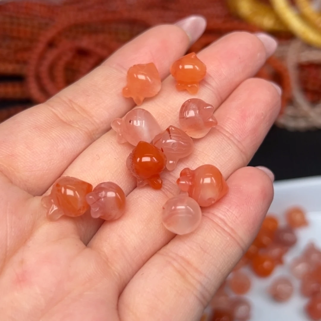 南红玛瑙未镶嵌吊坠(不含链)