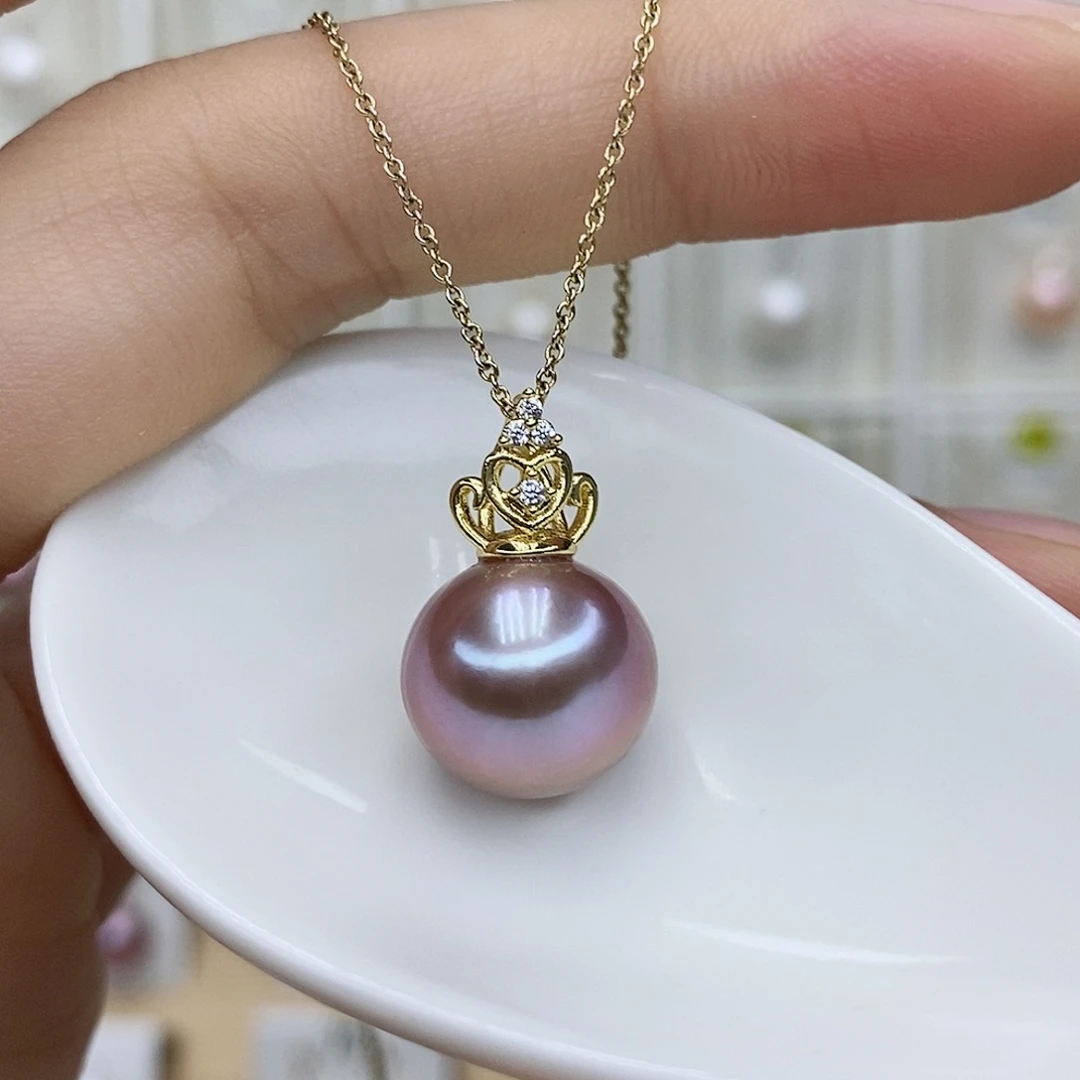 淡水珍珠颈饰合金