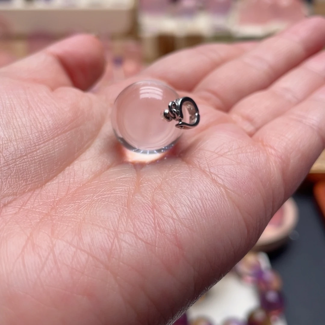 未镶嵌手链水晶白水晶吊坠