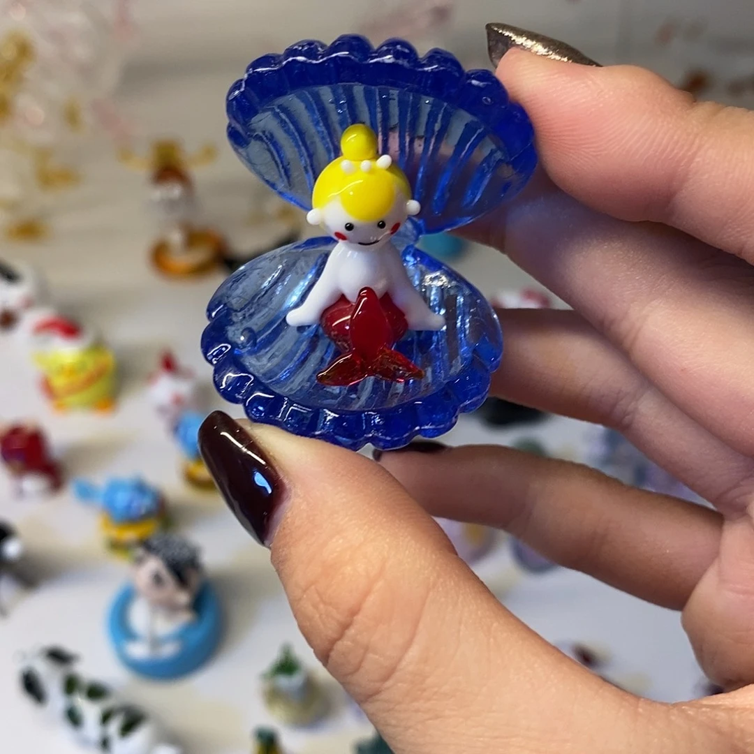 手工艺品琉璃贝壳美人鱼