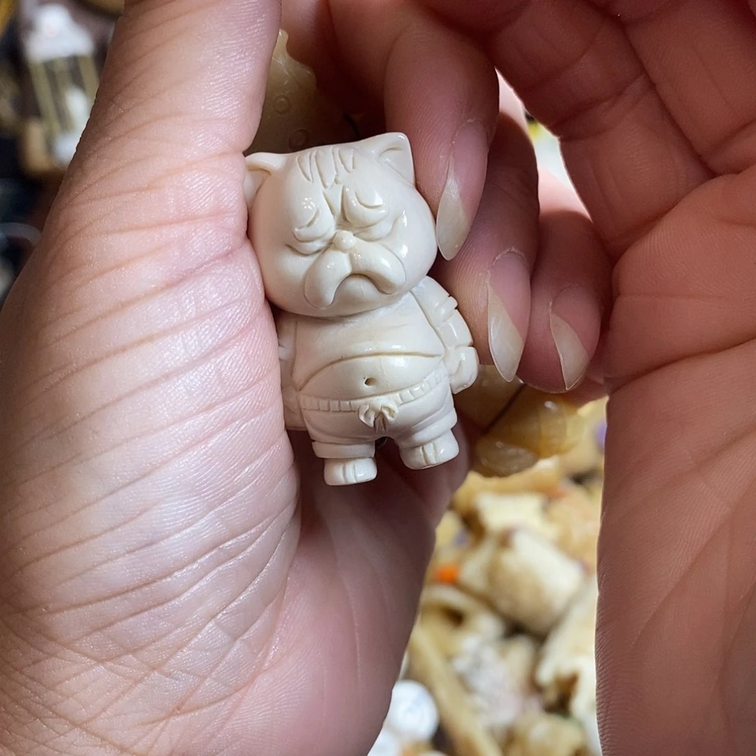 鹿骨把件27号委屈包不退换
