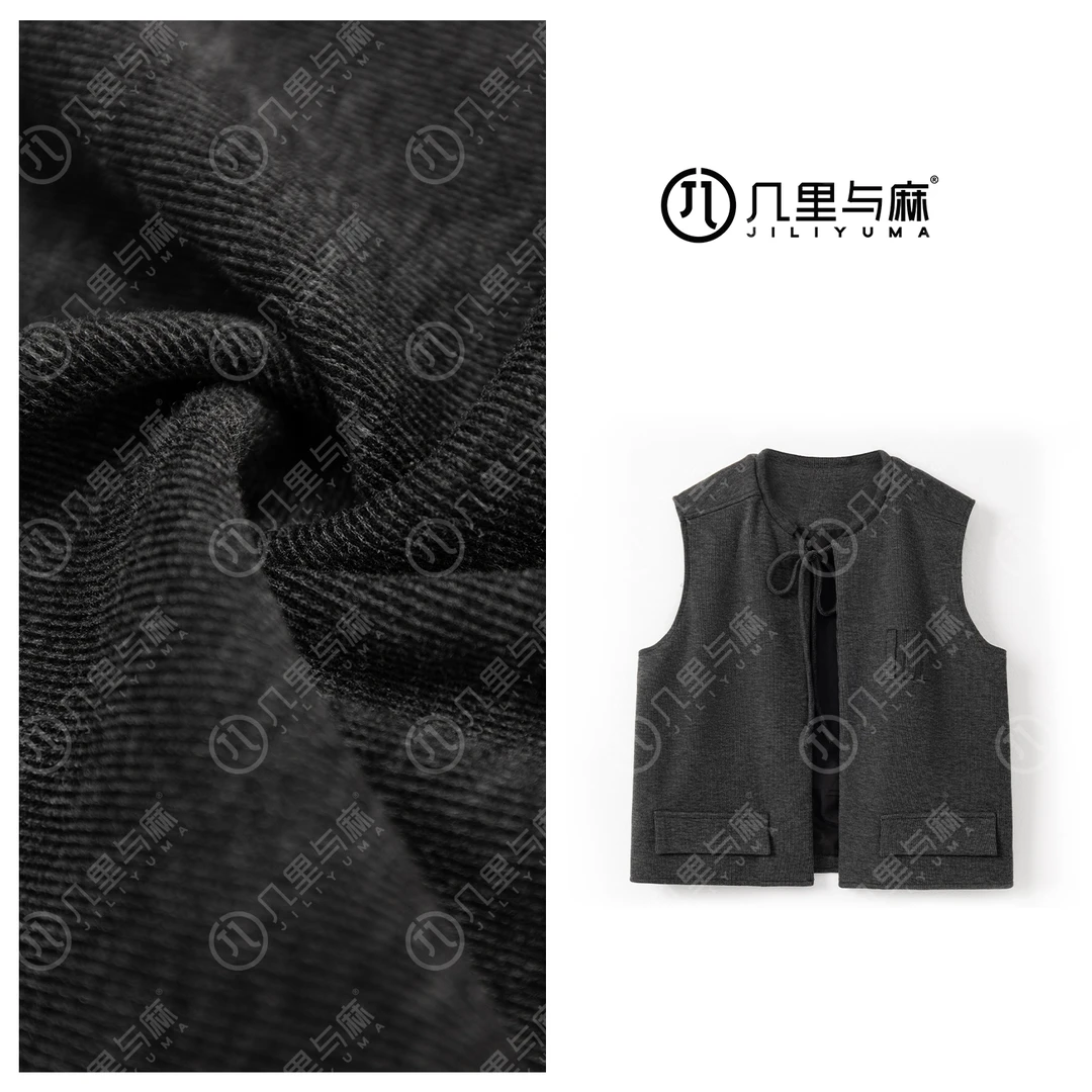 （几里）时尚休闲气质设计感马甲 衣长57 胸围100 1091225