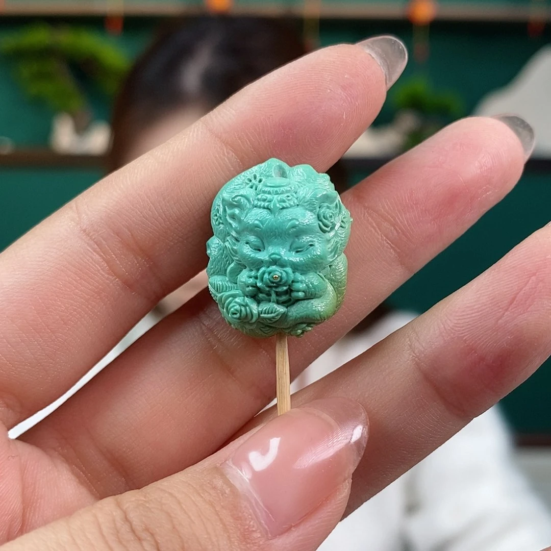 绿松石珠宝奇石未镶嵌