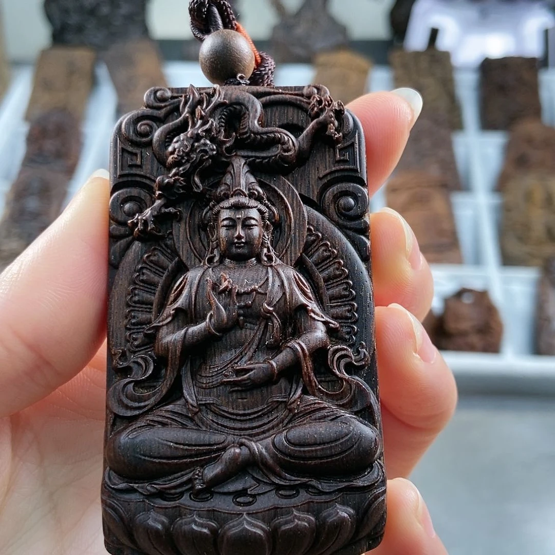 香榧木越南芽庄观音菩萨