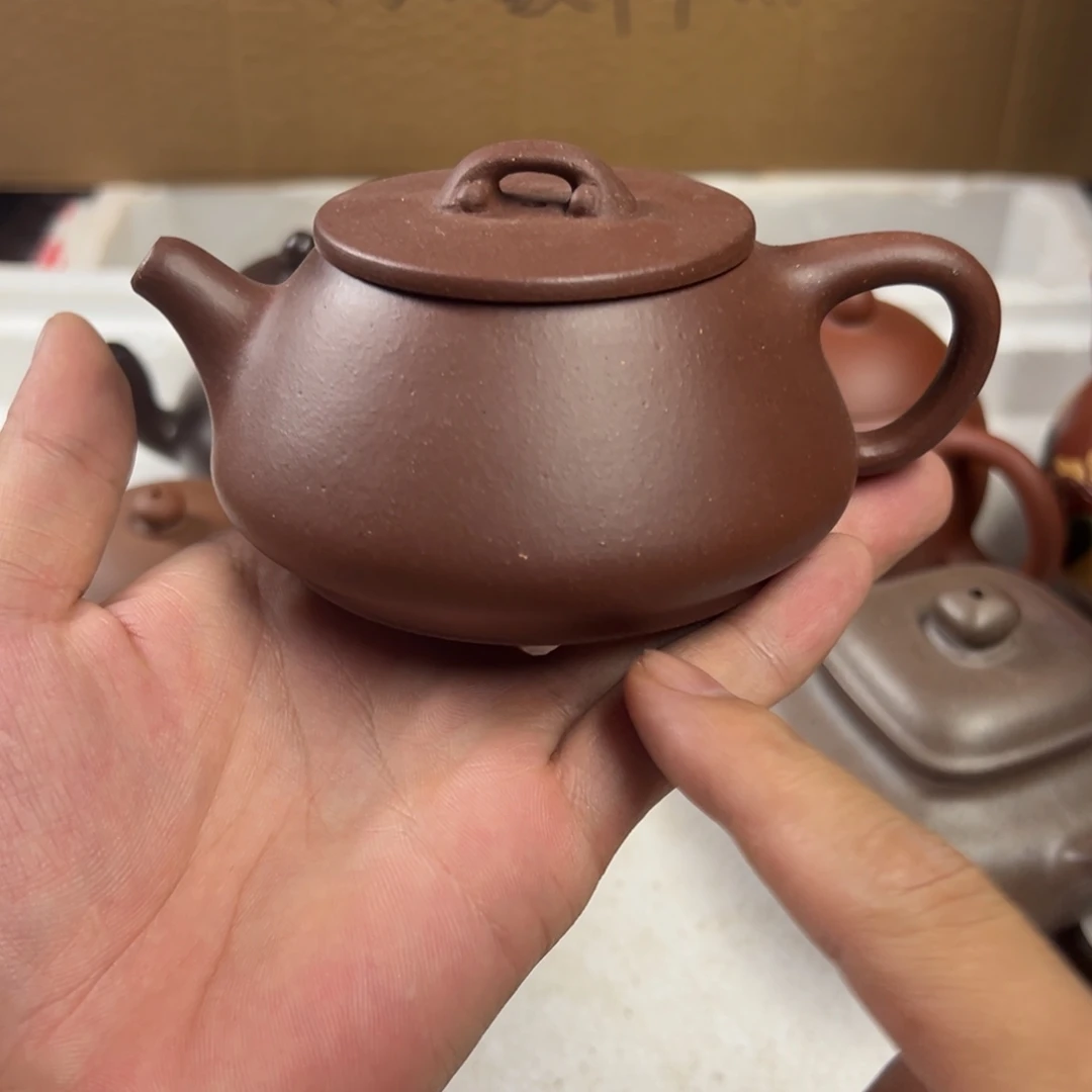 紫砂茶壶宜兴原矿紫砂壶180毫升容量