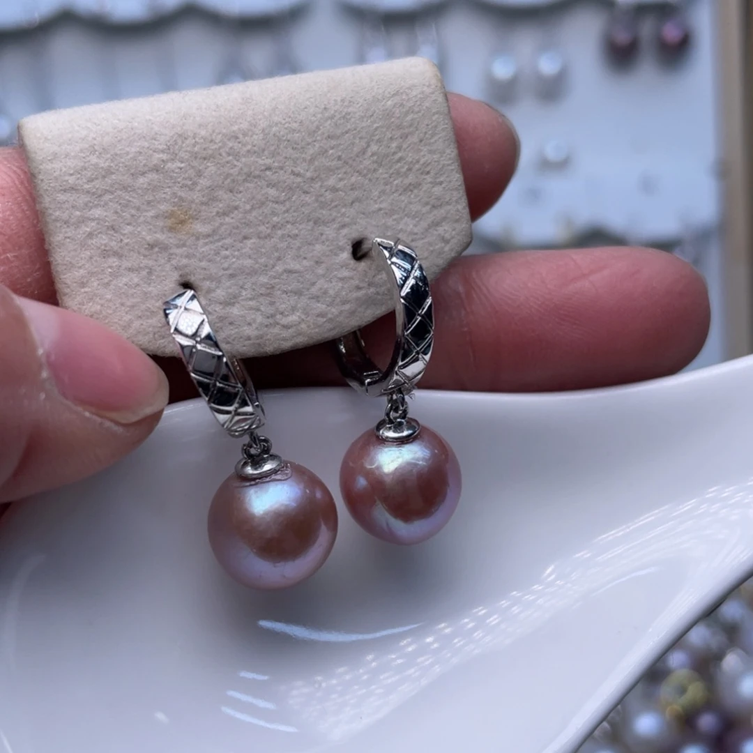 未镶嵌淡水珍珠耳饰