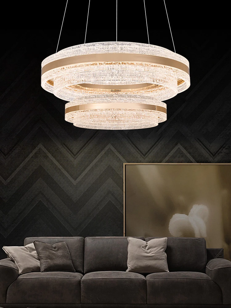 【宝嘉丽】指环王系列.轻奢现代简约款，适用于客厅、卧室、餐厅吊灯