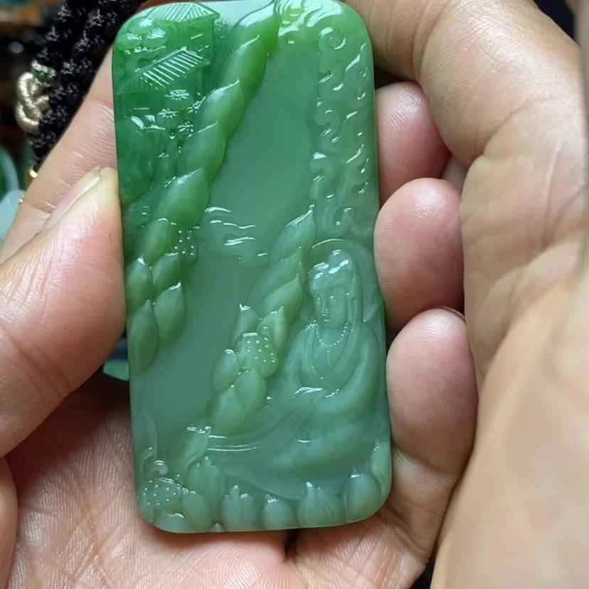 【闪购商品】和田玉（碧玉）挂件未镶嵌