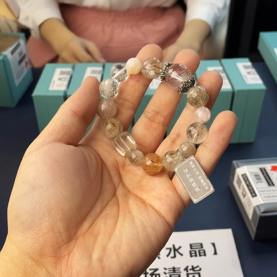 银S925镶嵌手链水晶