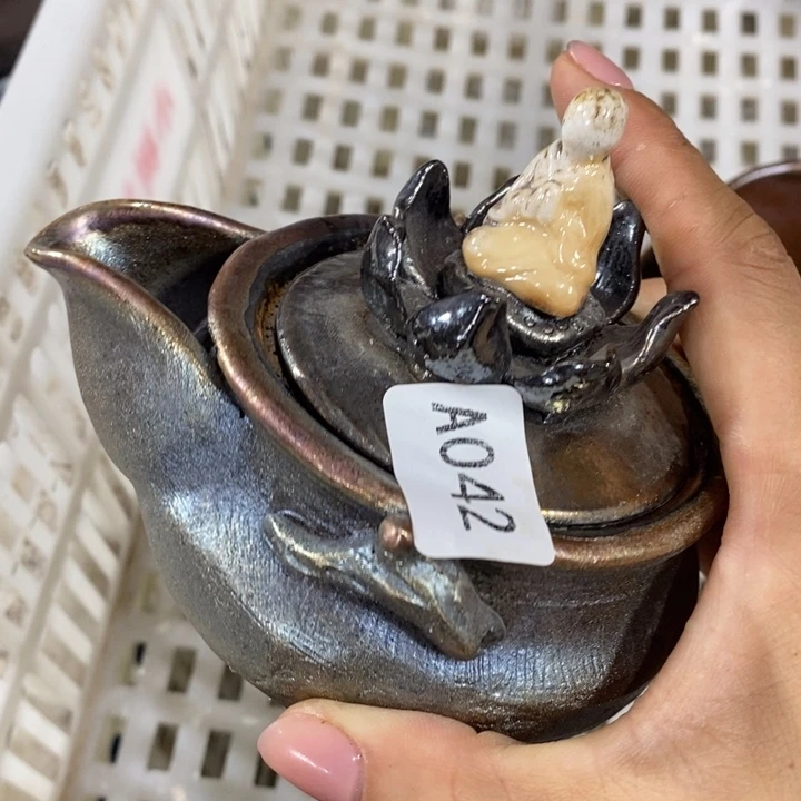 柴烧裸烧纯手工工艺制作瑕疵瑕疵