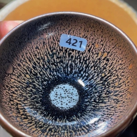 茶盏原矿原釉柴烧建盏