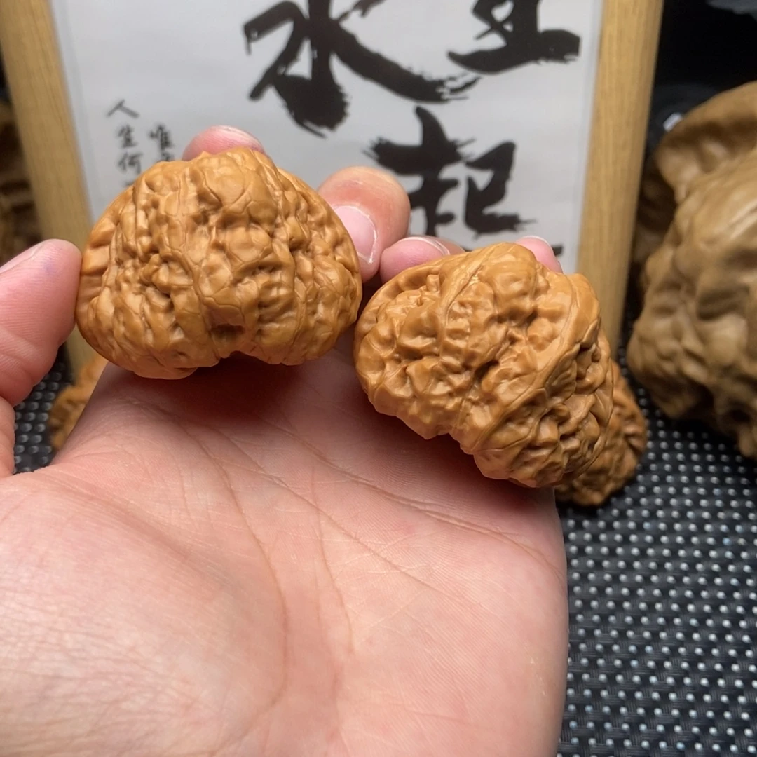 把件文玩核桃45蛤蟆头
