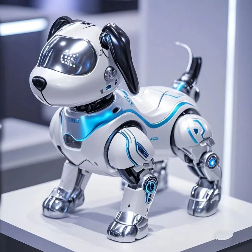 【炫酷灯光】电动玩具狗仿真泰迪机器狗会走路会唱歌的小狗狗婴幼儿