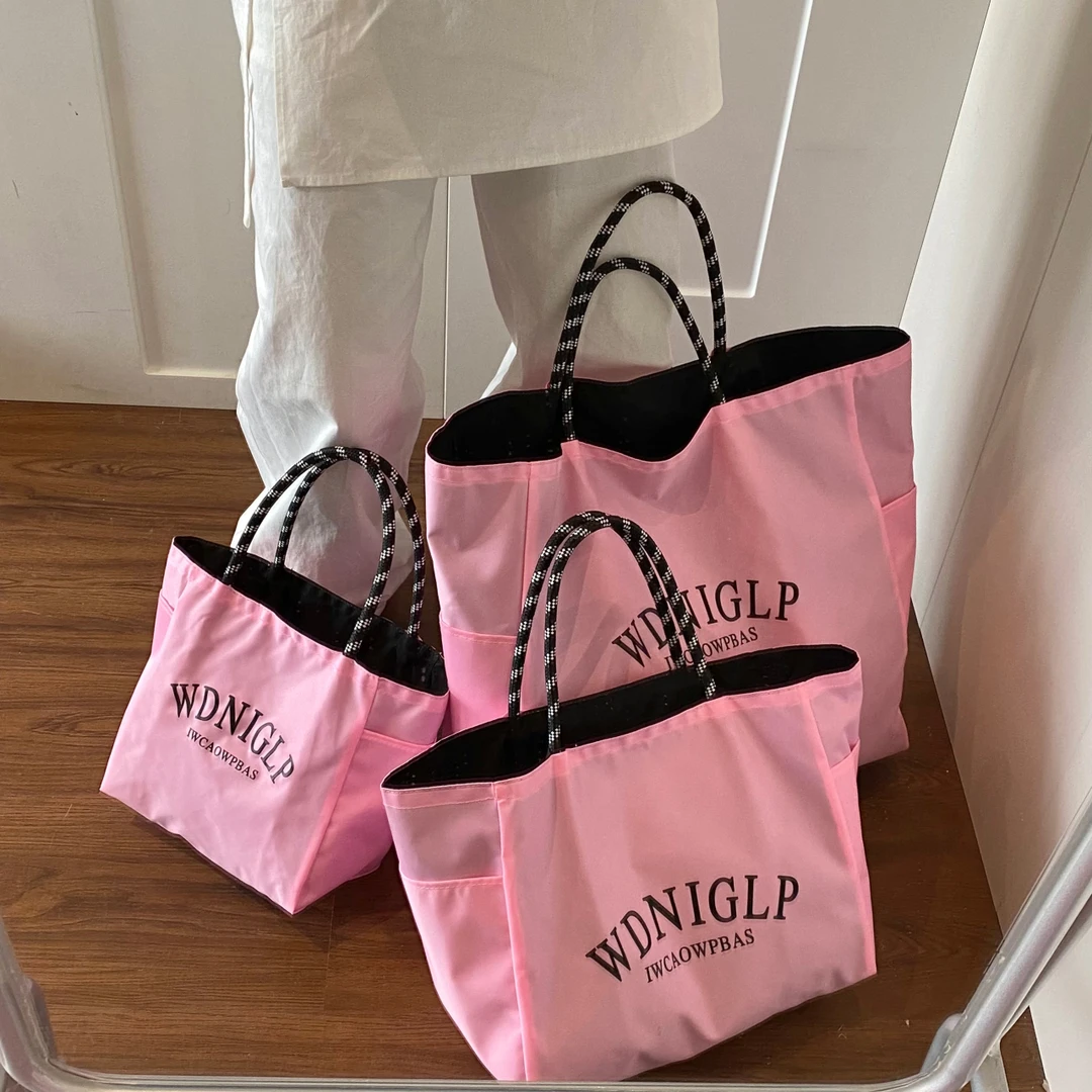 日系时尚防水大容量单肩手提腋下上班通勤便携手提包女士小挎包