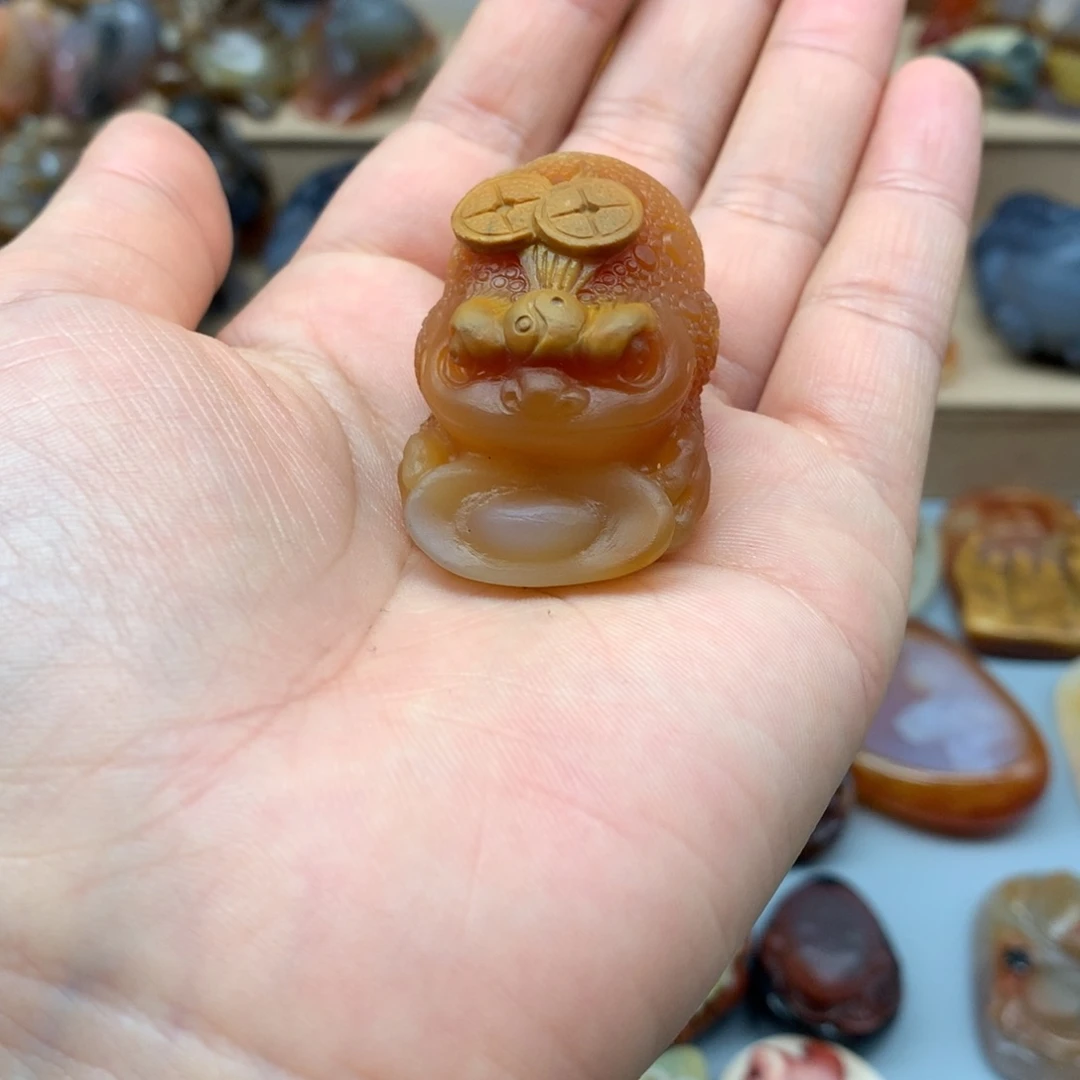 未镶嵌吊坠(赠链)玛瑙/玉髓一****好