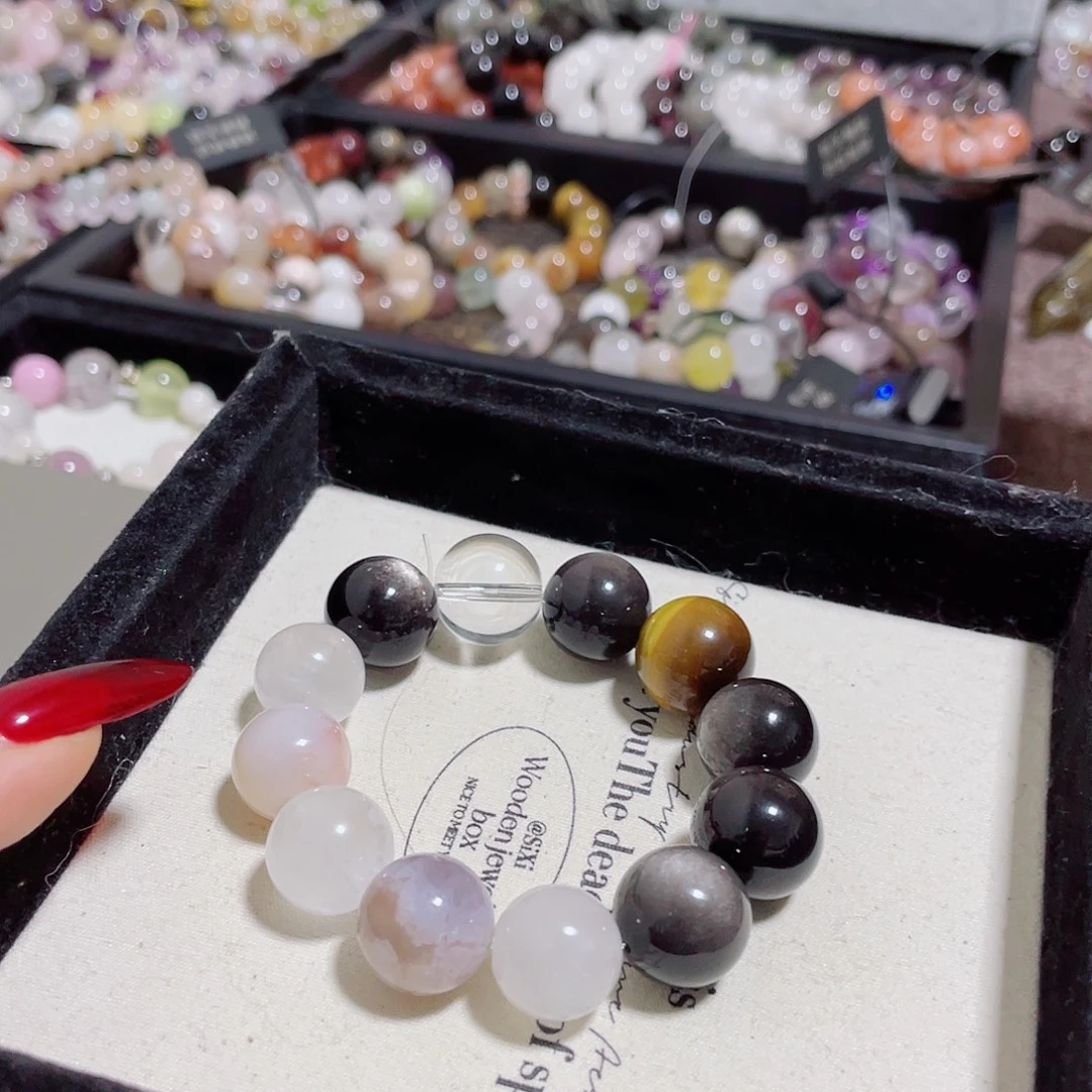 水晶未镶嵌手链孤品