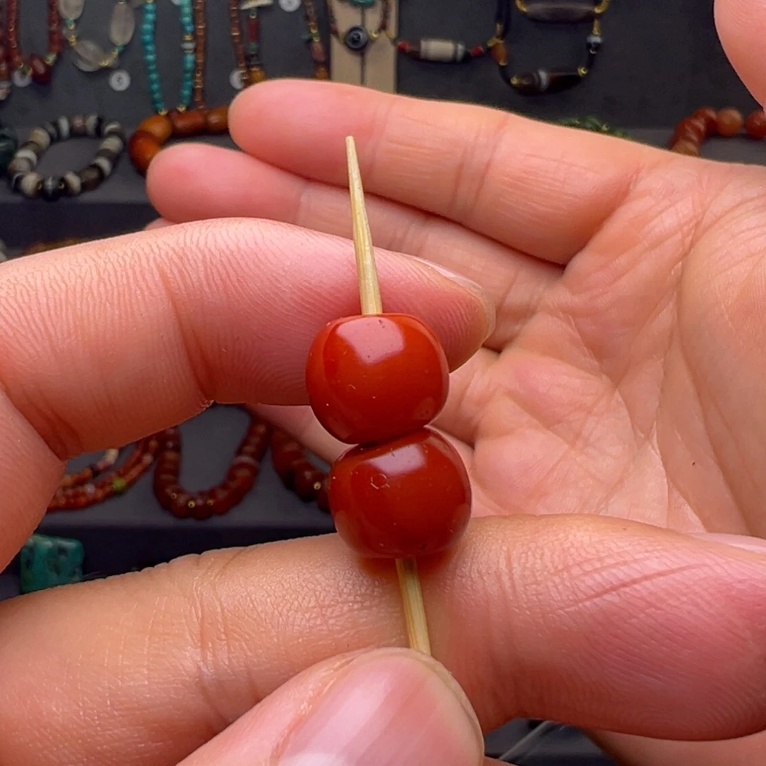 玛瑙/玉髓合金颈饰