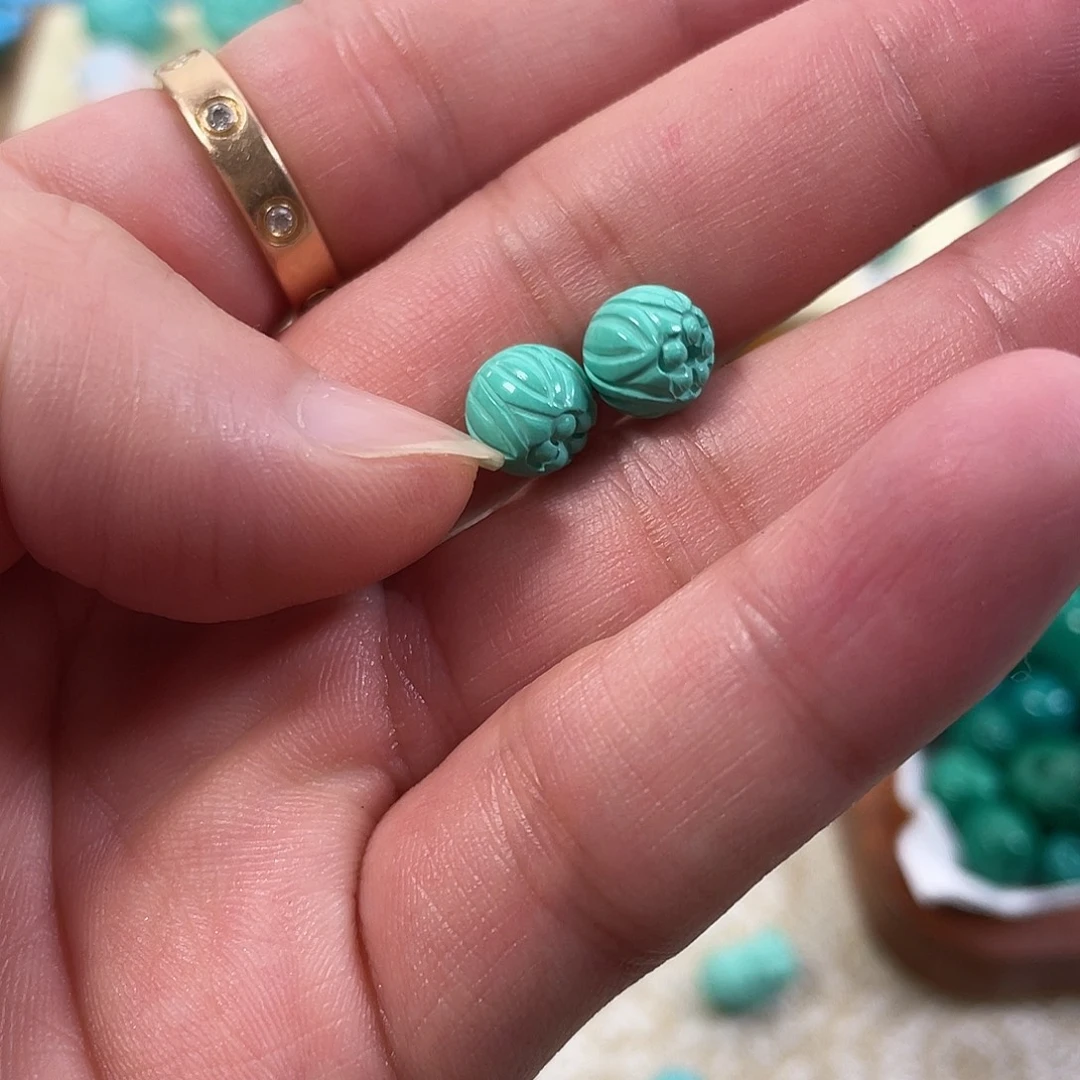 手工雕刻配饰配珠尺寸8