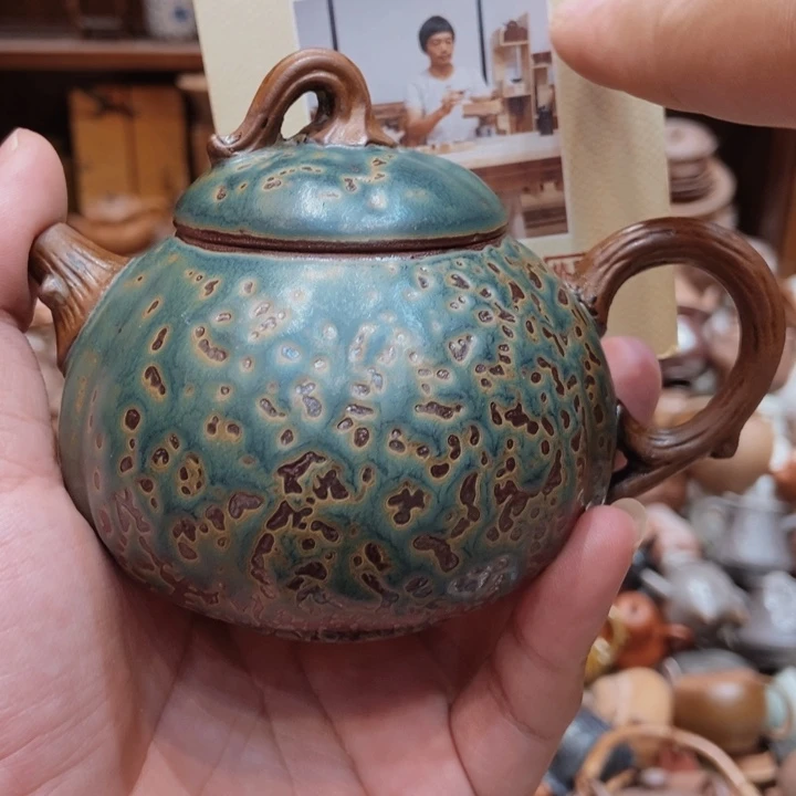 柴烧老岩泥高端茶器