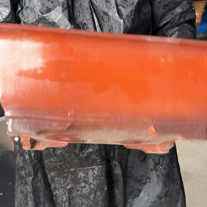 宜兴紫砂花盆40仿古马槽