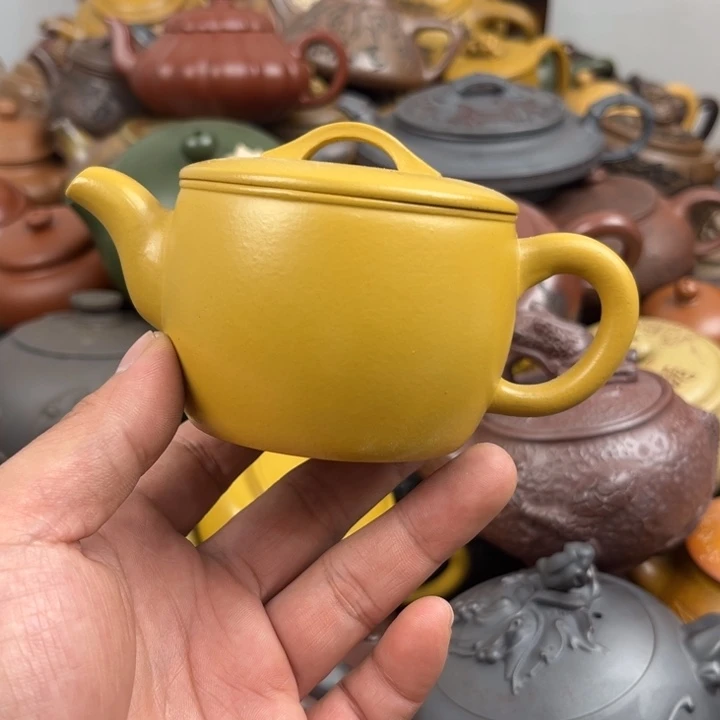 茶壶紫砂紫砂壶口磕碰