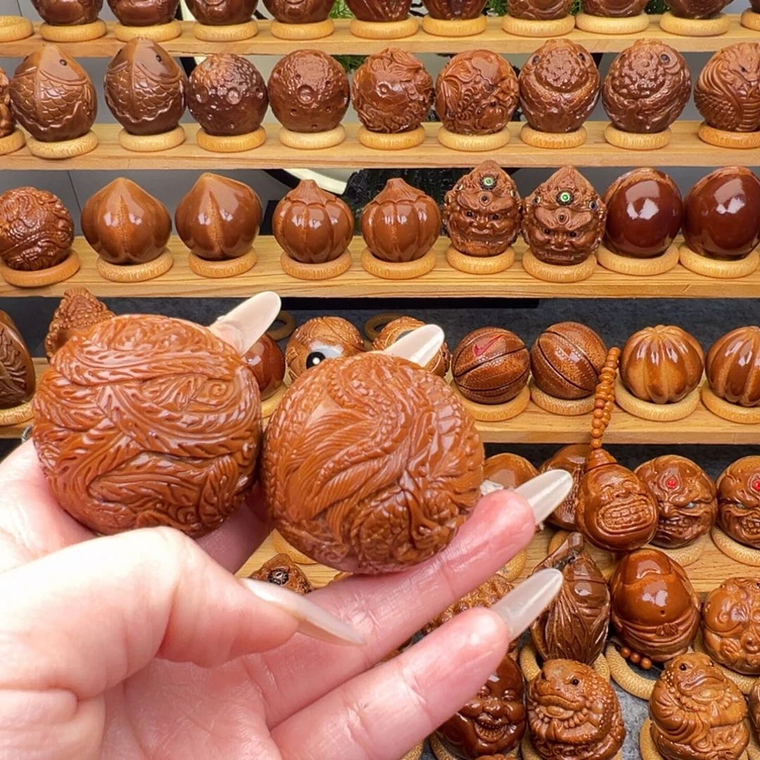 无***海橄榄核手串/手链龙凤