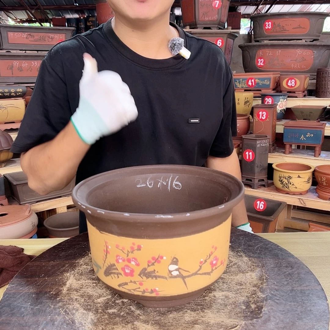 紫砂花盆工厂直发