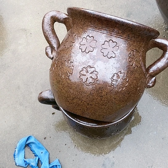 【闪购商品】紫砂花盆15.15花盆花盆