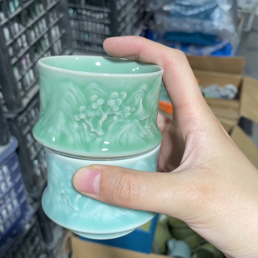 哎****了7个带礼盒证书 青瓷青瓷