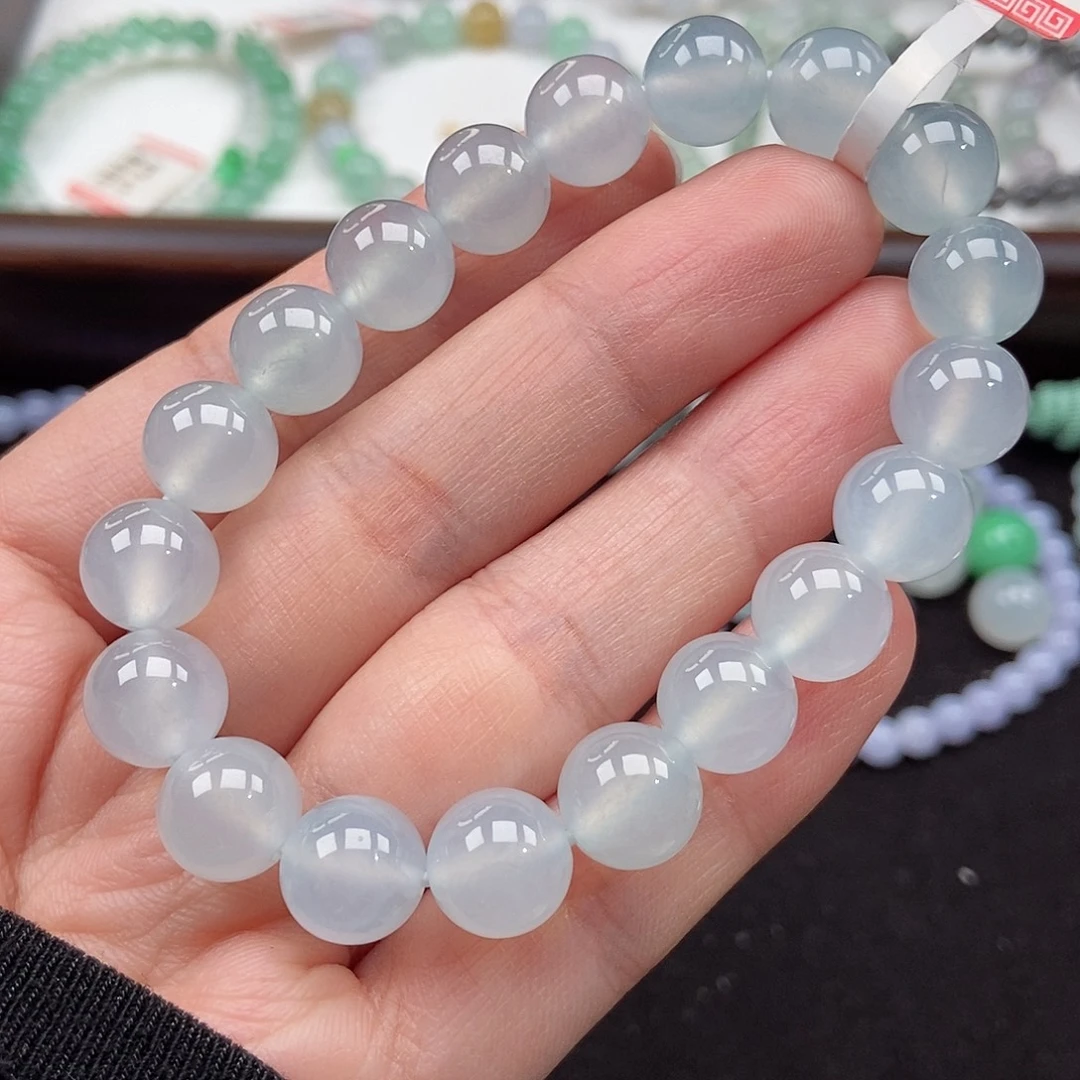 翡翠未镶嵌手串卡10