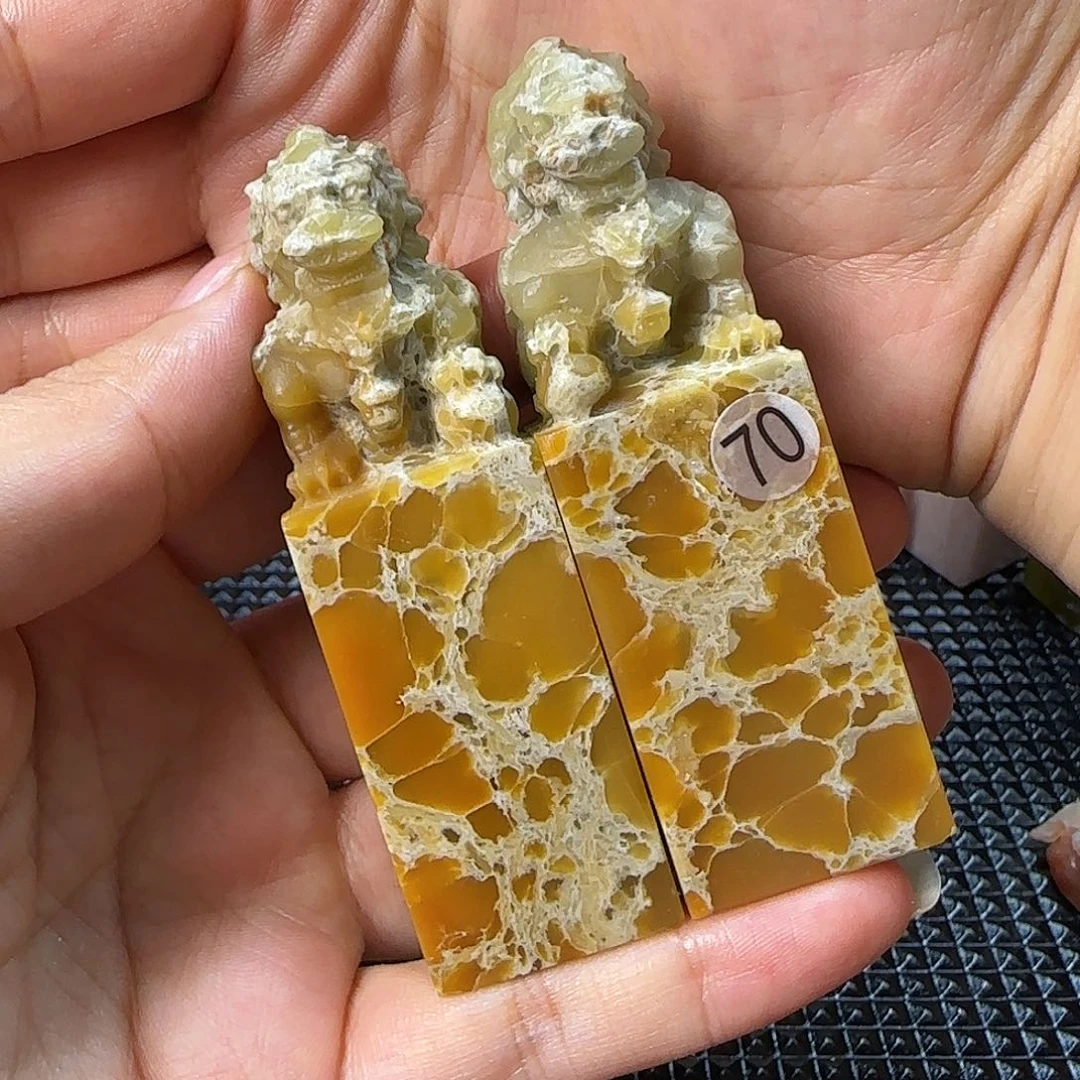 寿山石印石2.5~2.6cm组合2