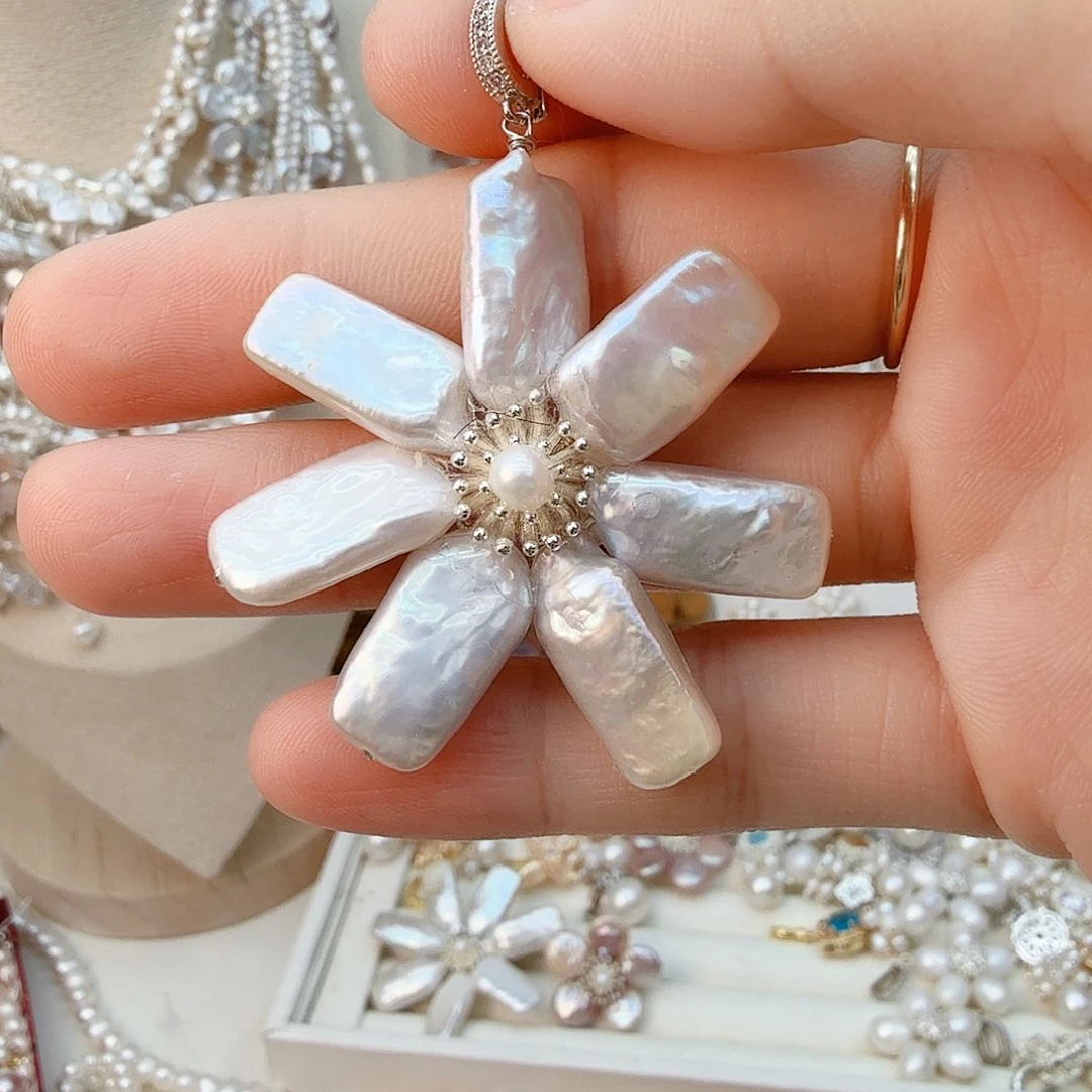 淡水珍珠未镶嵌颈饰