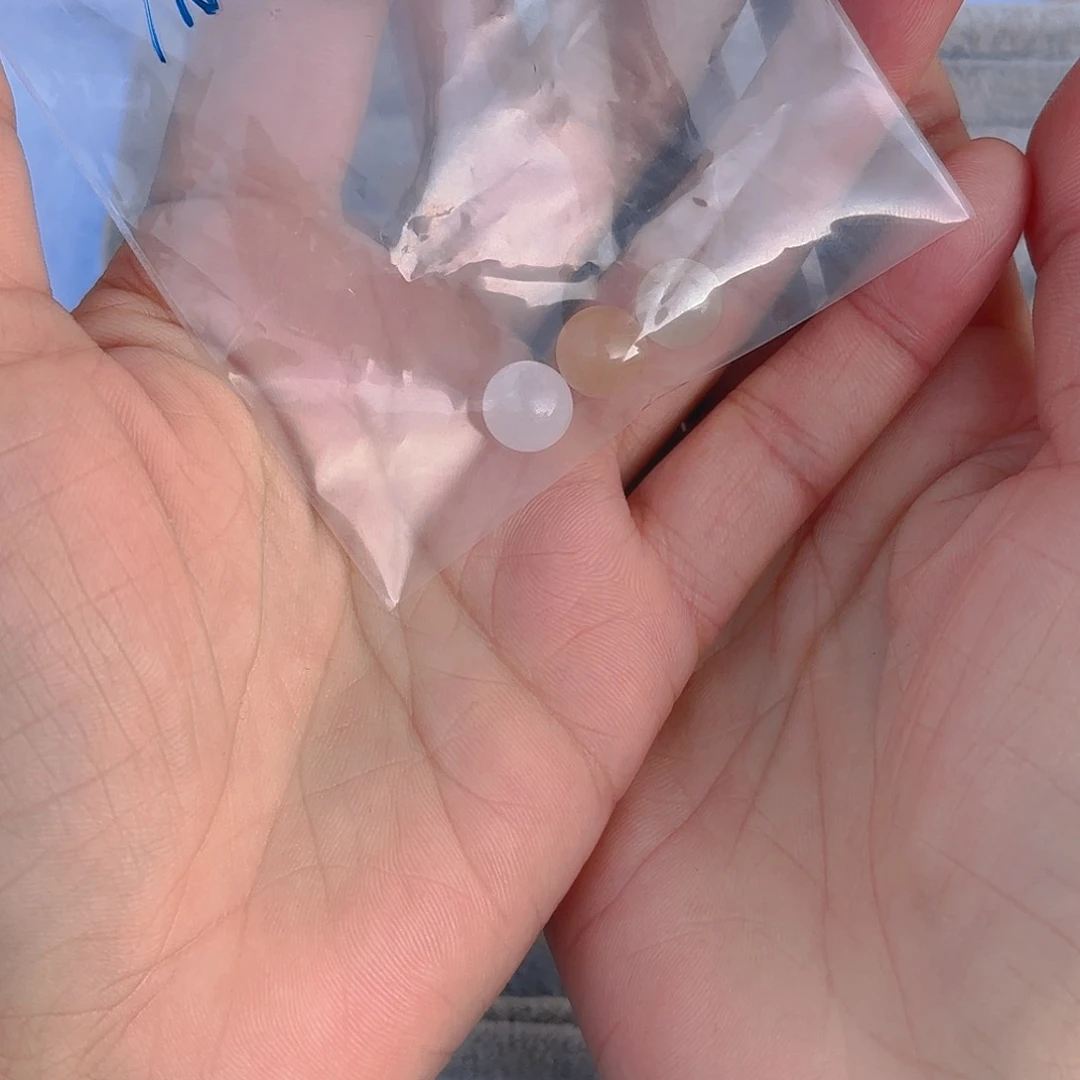 水晶手链未镶嵌獭*?打孔不退不换