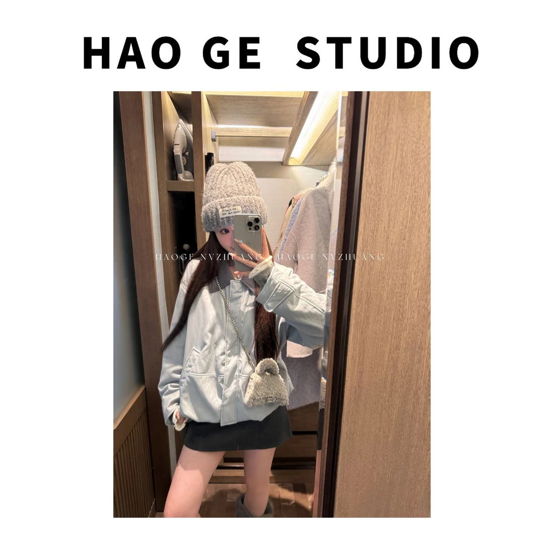 浩哥严选●冰河世纪HGQ5YRF3967A鹅绒服预小众街头设计感时尚秋冬