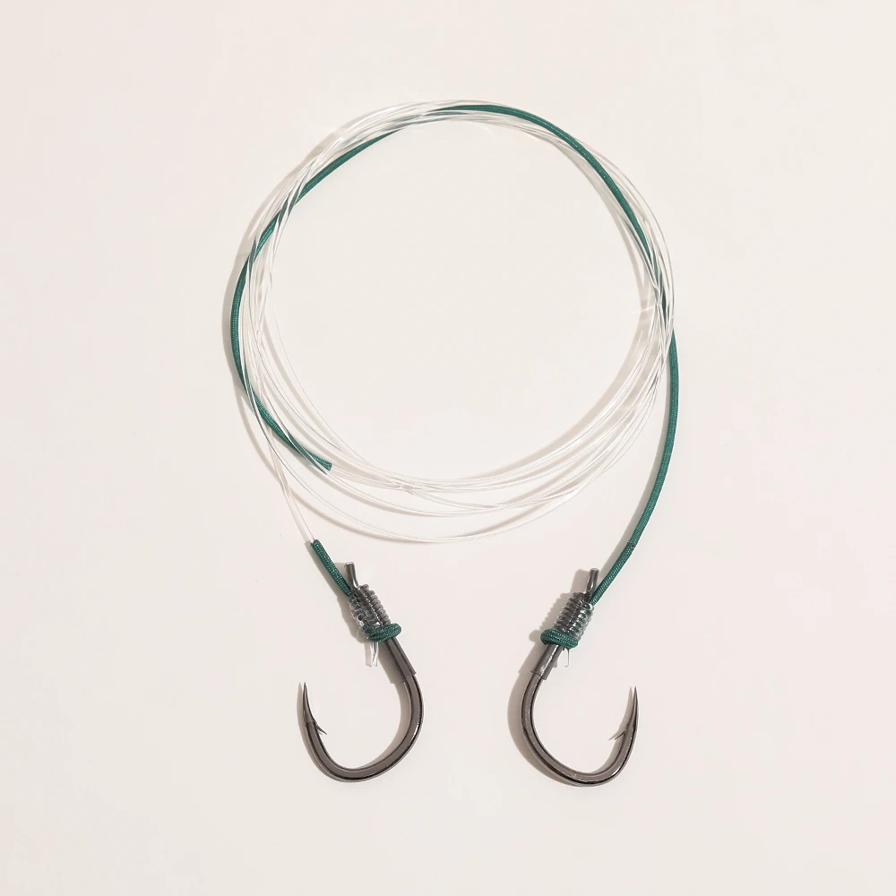 （五付装）私人定制手绑青鱼无铅拖钓立漂线组(不带铅坠)