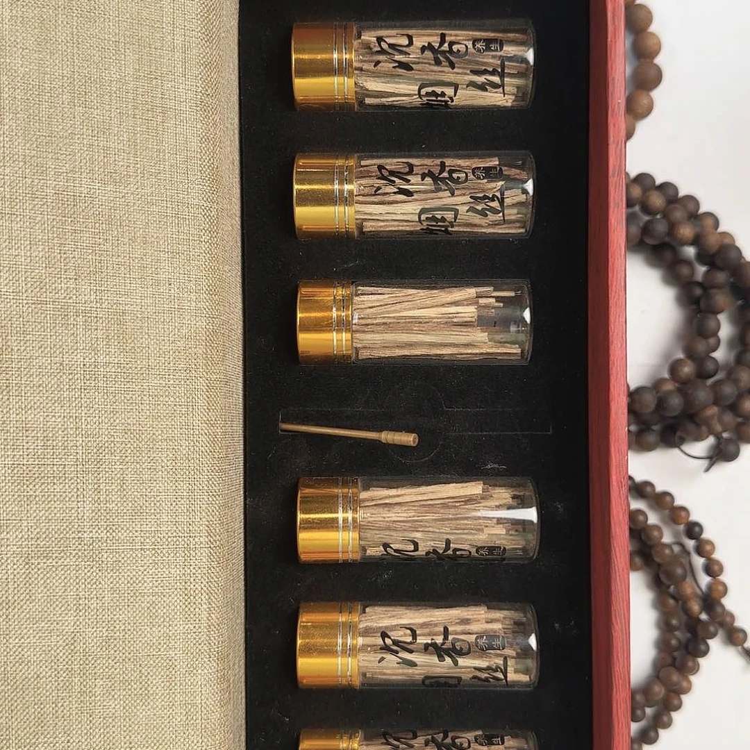 沉香沉香碎屑天然野沉香烟插