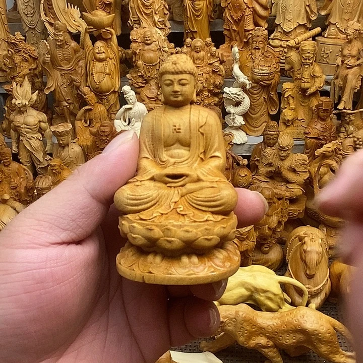 快***恒香榧木崖柏木如来佛祖